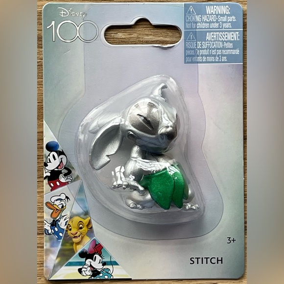 Disney 100 Anniversary Mini Figures Lot of 5 Mickey Minnie Stitch Donald Duck - Picture 6 of 7